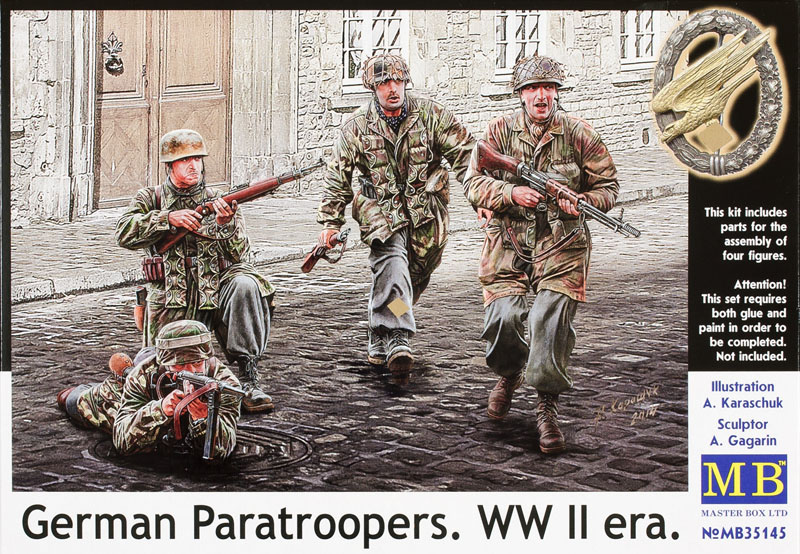 German paratroopers WWII era