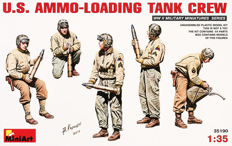 US ammo-loading tank crew