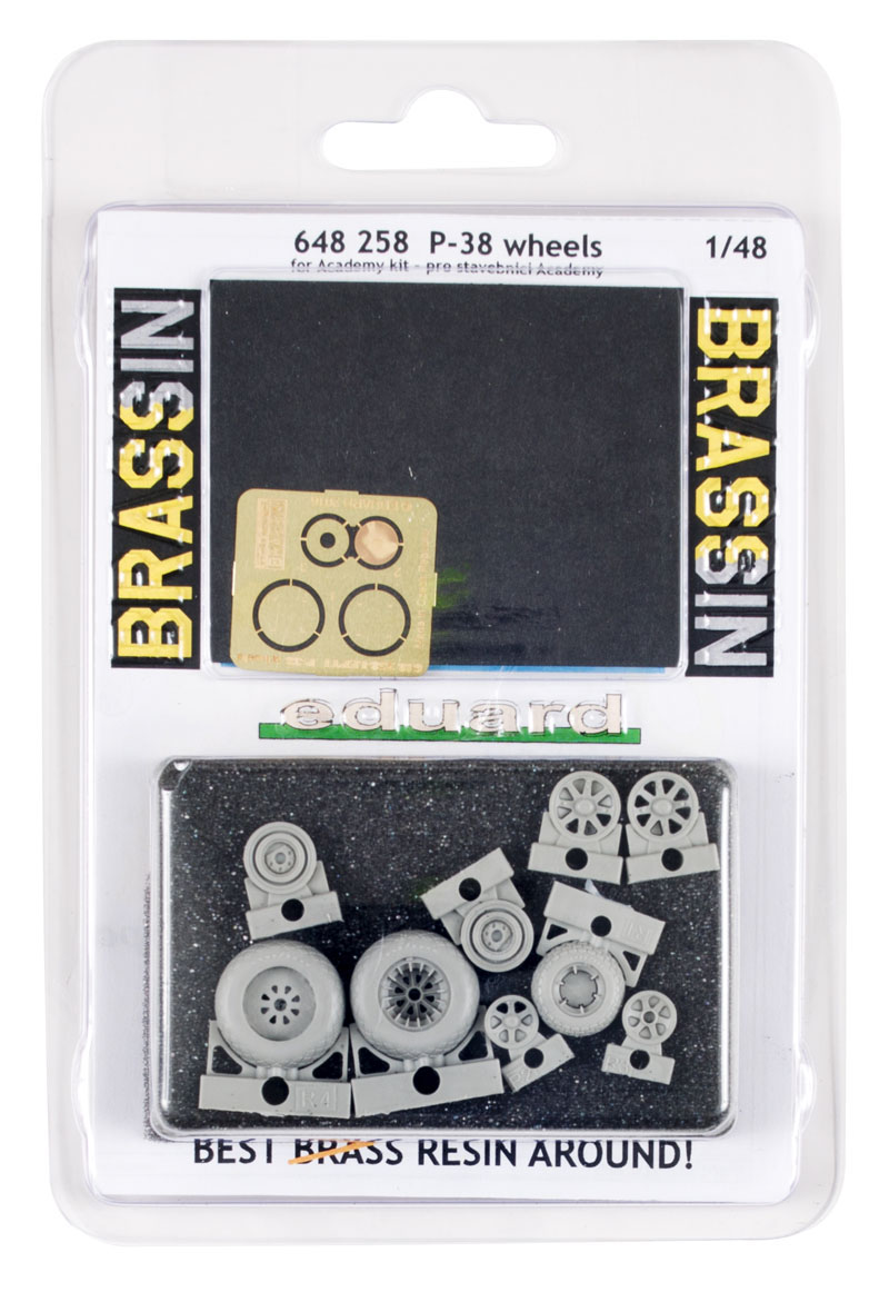 P-38 wheels for Academy