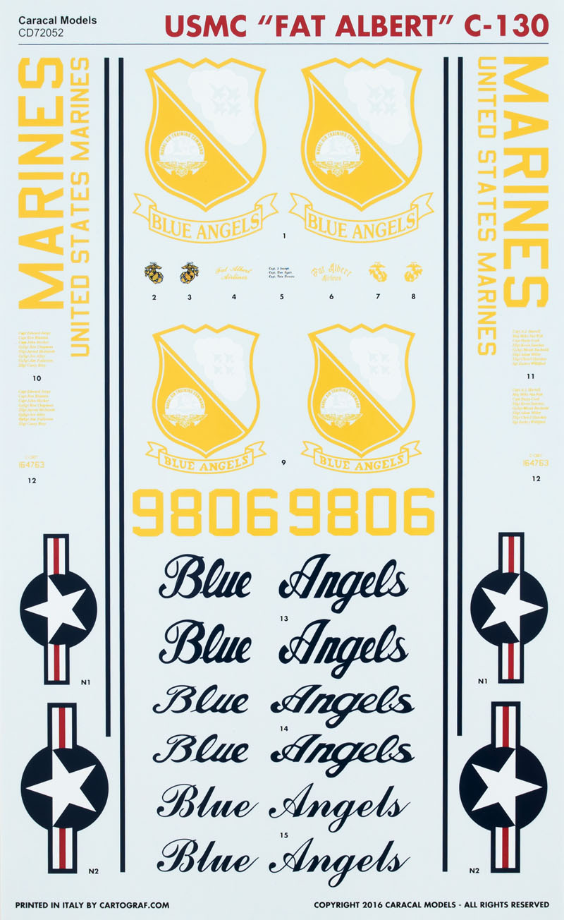 US Navy “Blue Angels” C-130