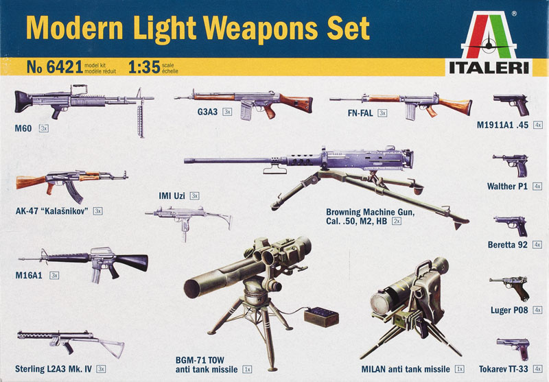 Modern Light Weapons set