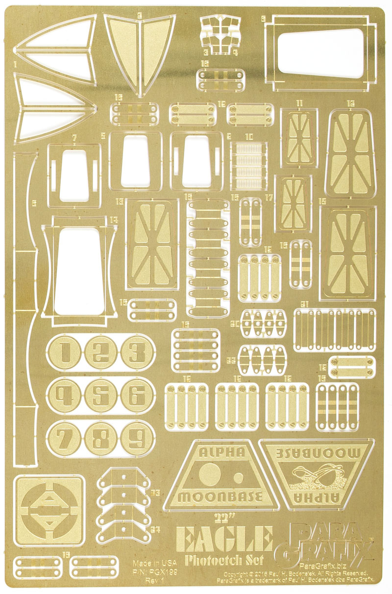 22” Eagle photoetch set