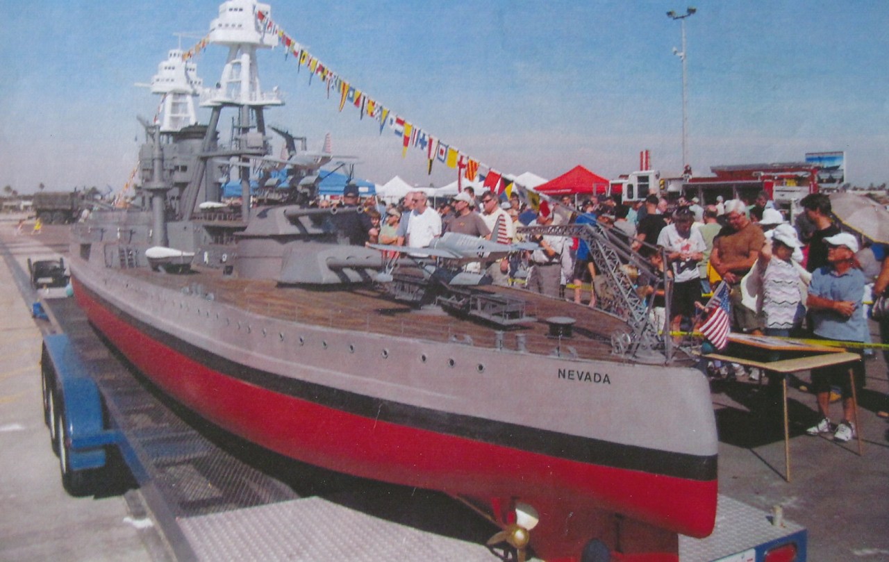 Behind the scenes photos of USS Nevada restoration