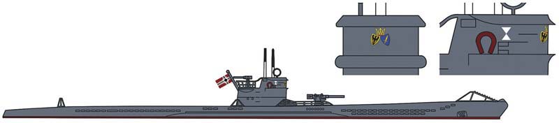 German Sub U-boat ACES Part 2 (4 kits)