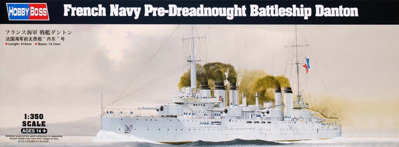 French navy Pre-Dreadnought battleship Danton