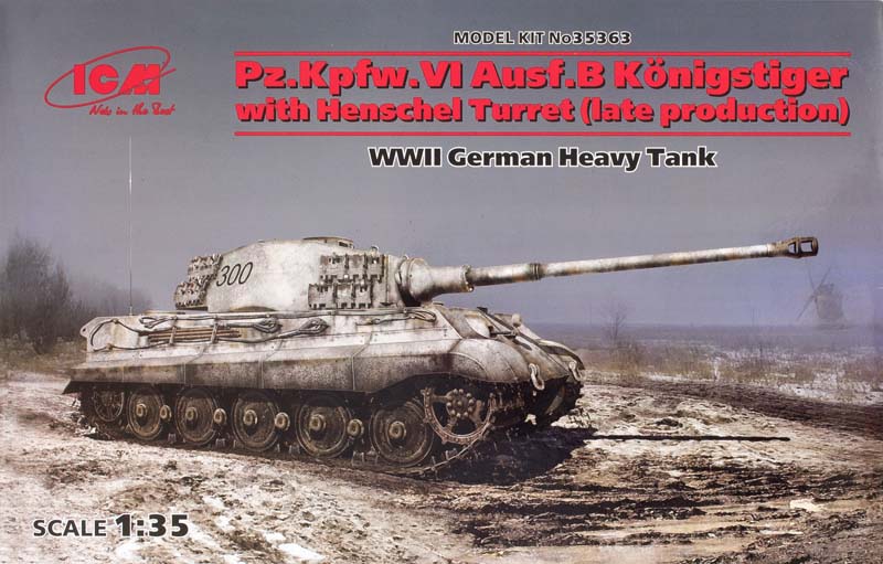 PzKpfw. VI Ausf. B Königstiger with Henschel turret late production