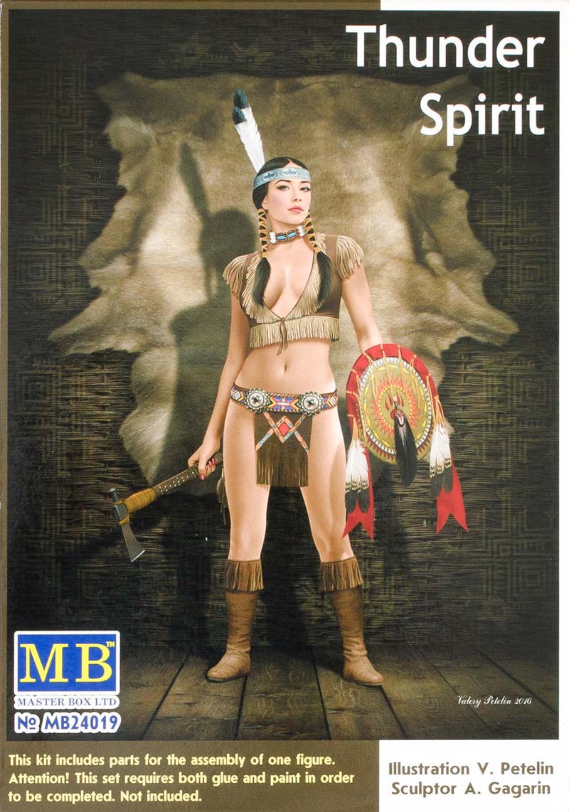 Thunder Spirit Western Style Indian girl