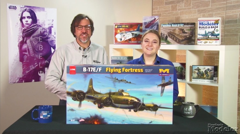 HK Models B-17, Italeri Lince, Meng USS Lexington, Eduard Royal Class Spitfire, & Panda T-14 Armata