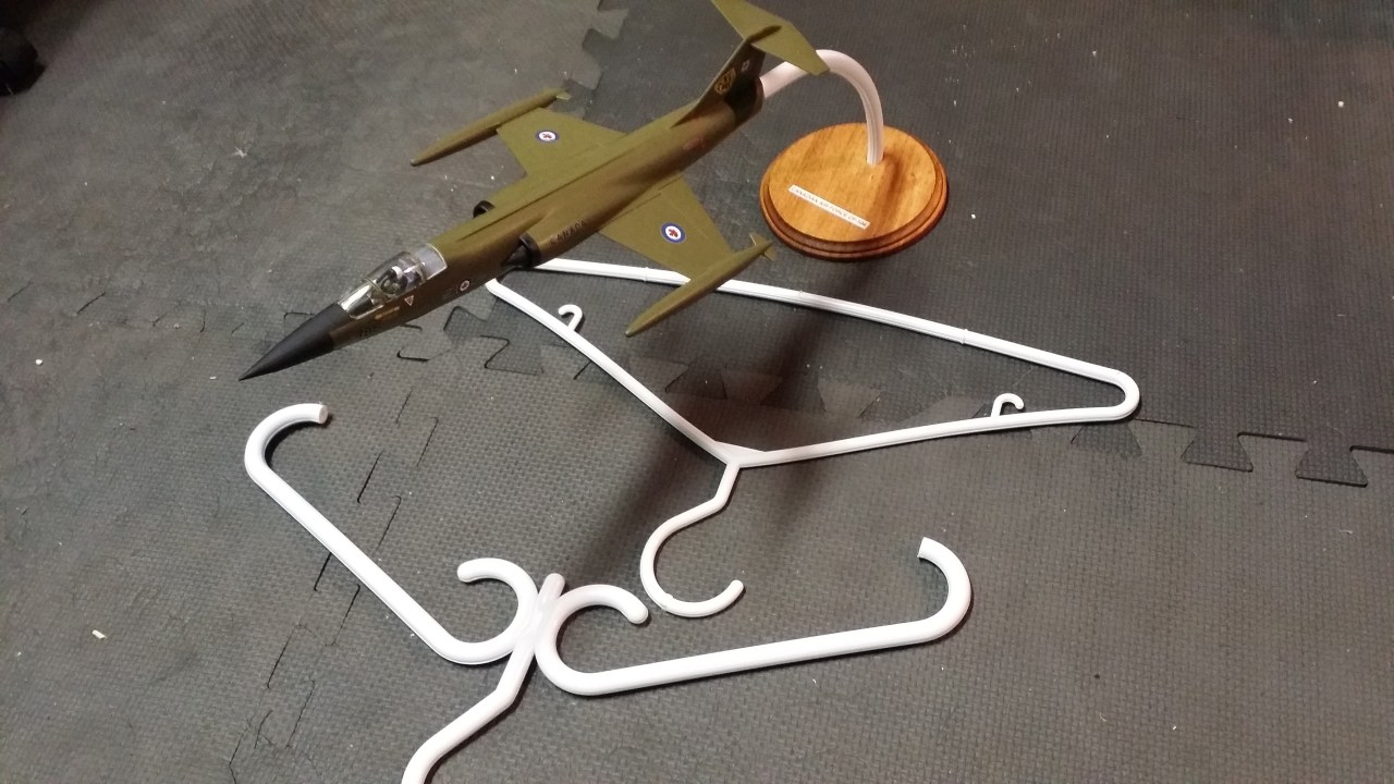 Use a hanger for a stand