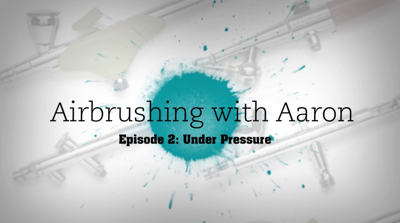Airbrush air supply | Airbrushing with Aaron Episode 2