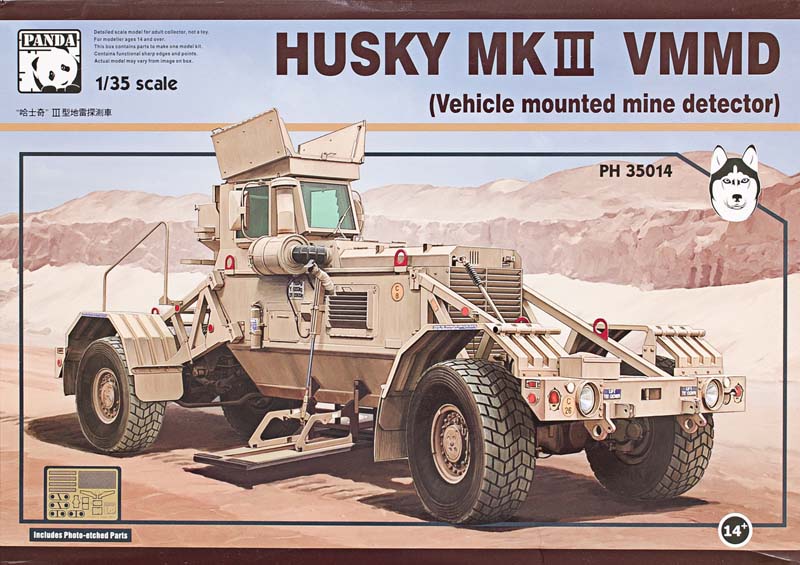 Husky MKIII VMMD (vehicle mounted mine detector)