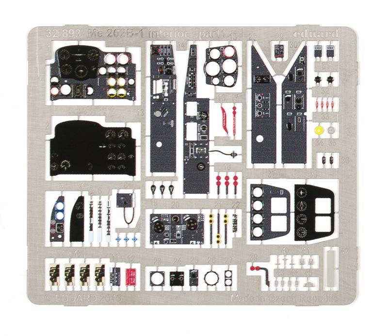Me 262B-1 interior for Revell