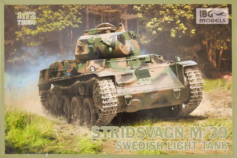 Stridsvagn M/39 Swedish light tank