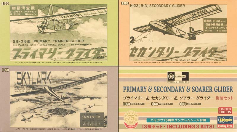 Primary & Secondary & Soarer Glider