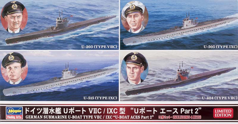German submarine U-boat type VIIC/IXC U-boat Aces Part 2