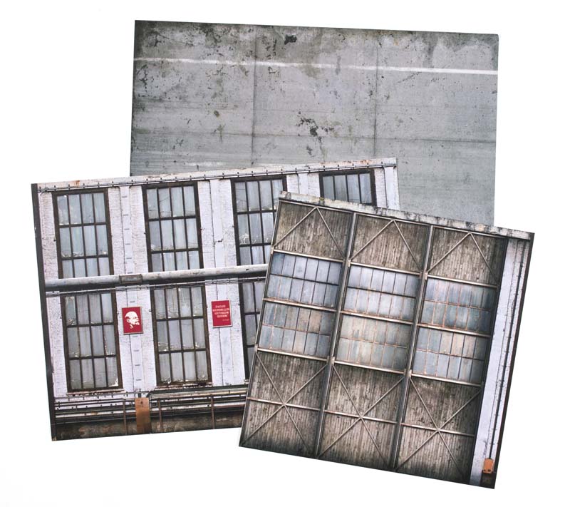 Soviet fighter hanger set prints