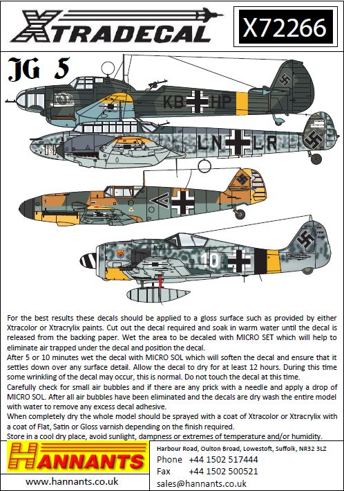 Luftwaffe JG 5 Squadron History