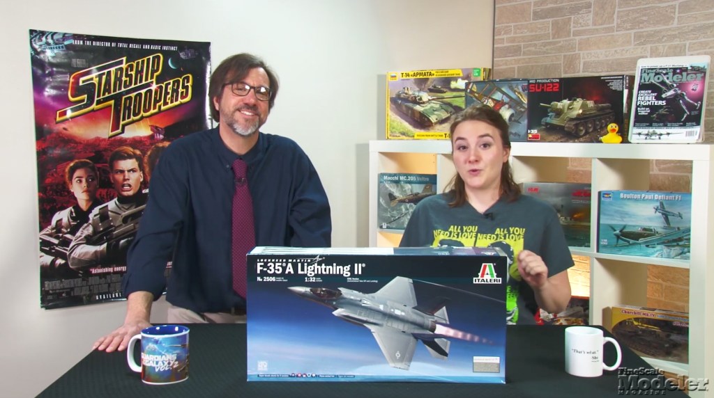 Italeri F-35, MiniArt T-54, Airfix B-17, AMT Excelsior, & Trumpeter MiG-31