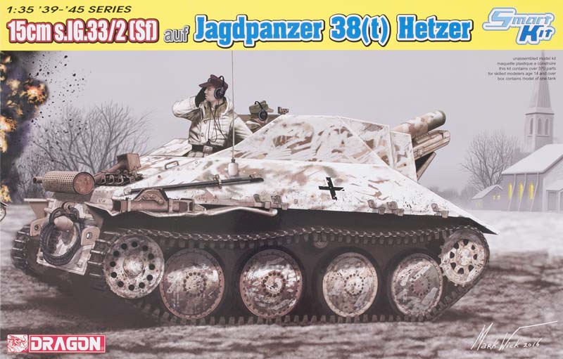 15cms.IG.33/2(Sf) auf jJagdpanzer 38(t) Hetzer