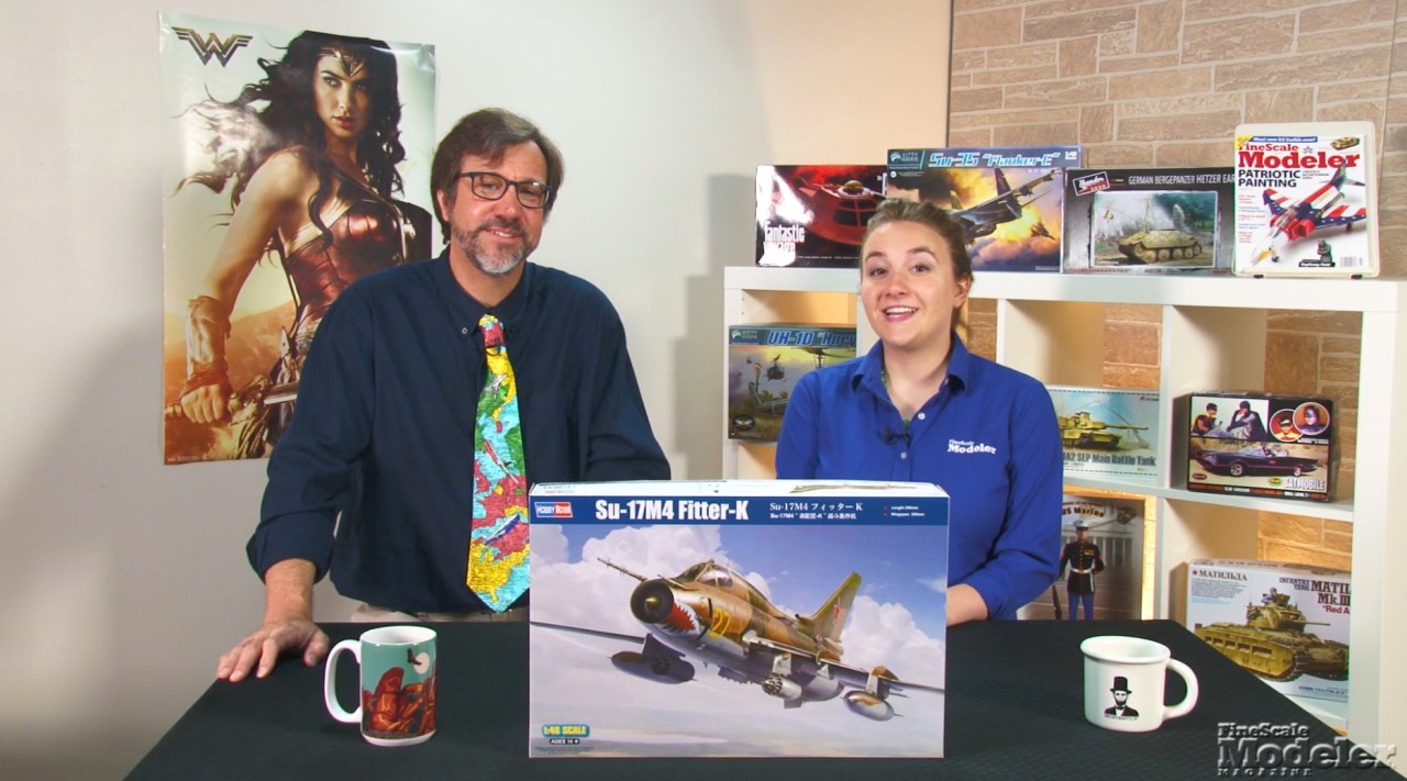 HobbyBoss Su-17 Fitter, IBG Scammell Pioneer, Zvezda Il-76, Thunder Model Hetzer
