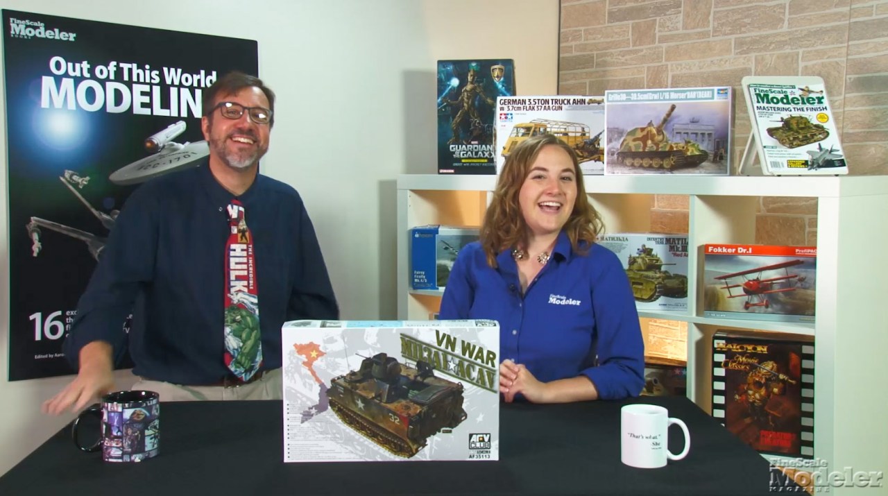 HobbyBoss USS Alaska, AFV Club M113, Eduard Bf 110F, Hasegawa Nutcracker, and airliner decals