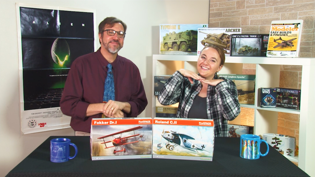 Tamiya Abrams, Platz Lightning, Panda Kurganets IFV, Eduard Fokker Dr.I & Roland C.II
