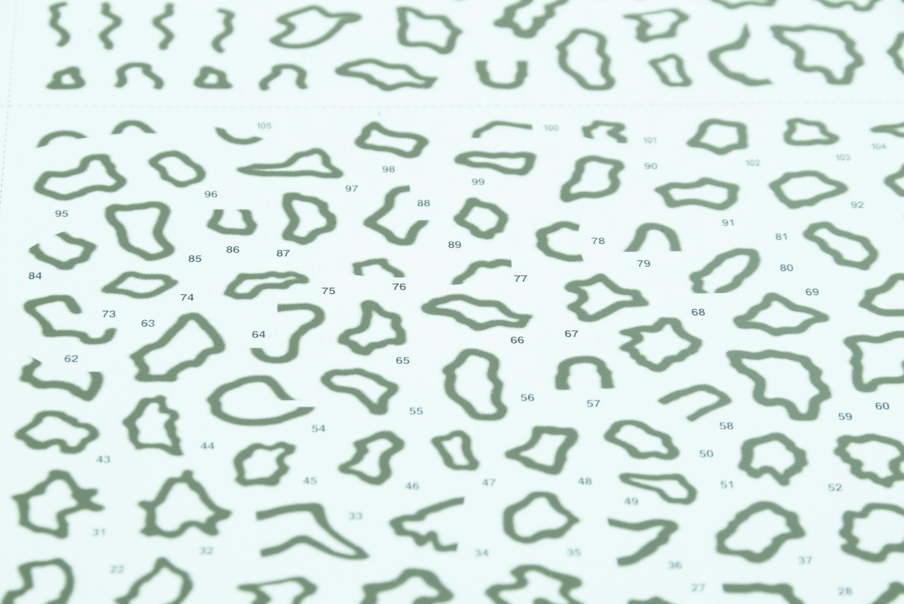 You might already own small decal numbers