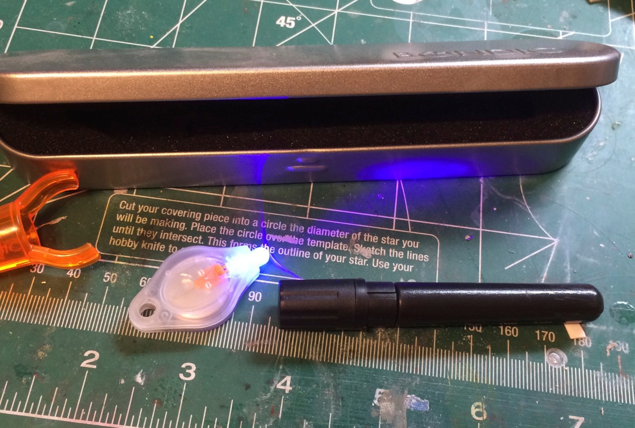 Liquid aircraft lights