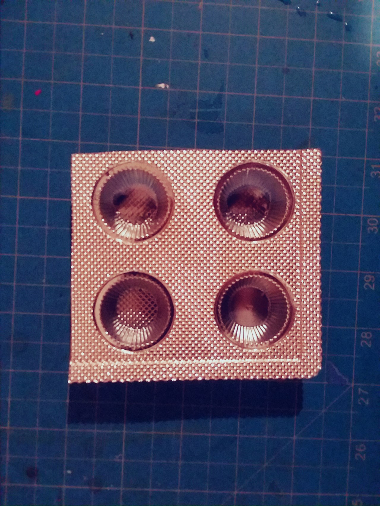 Upcycle candy box containers