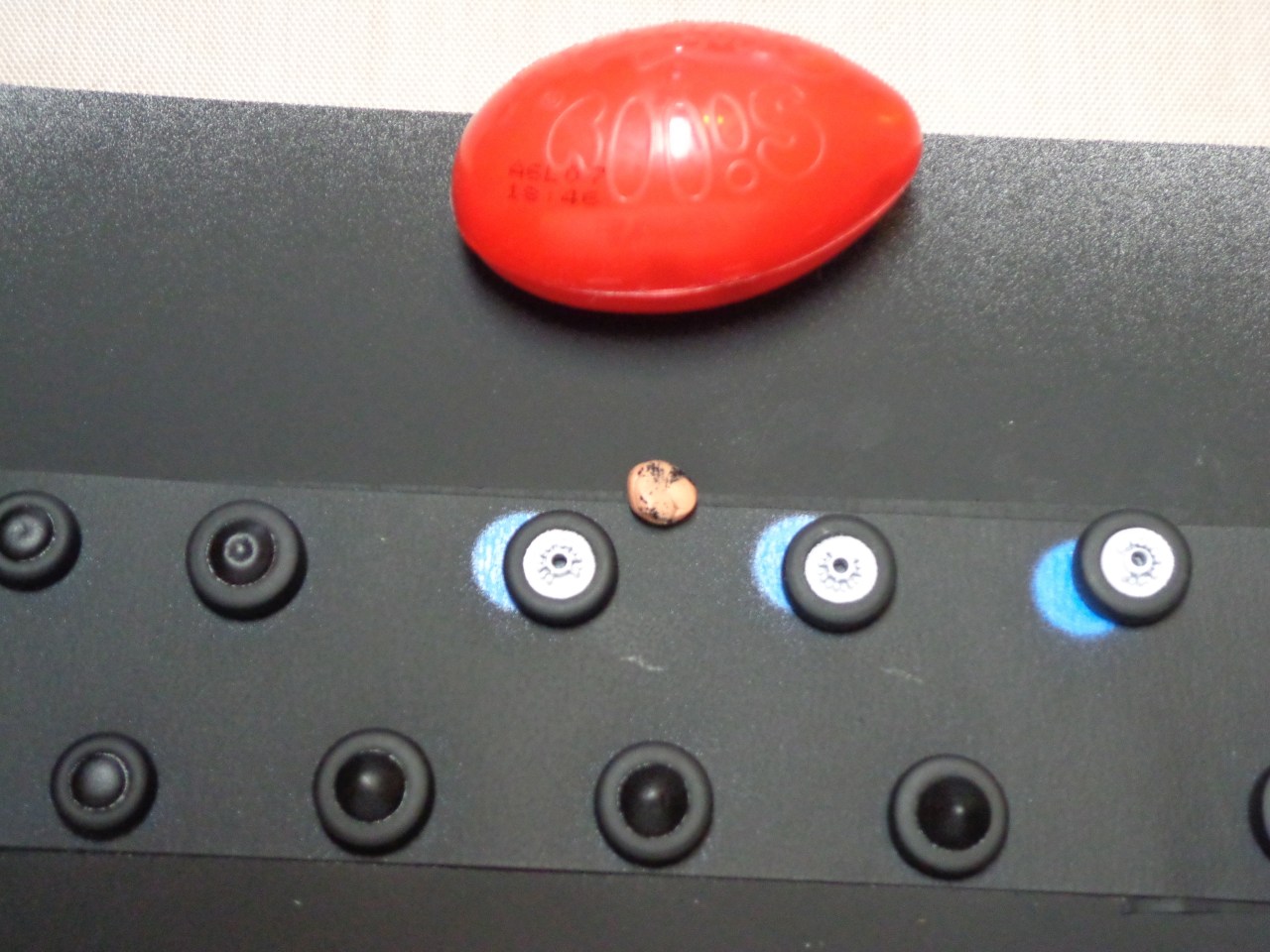 Putty masks wheels