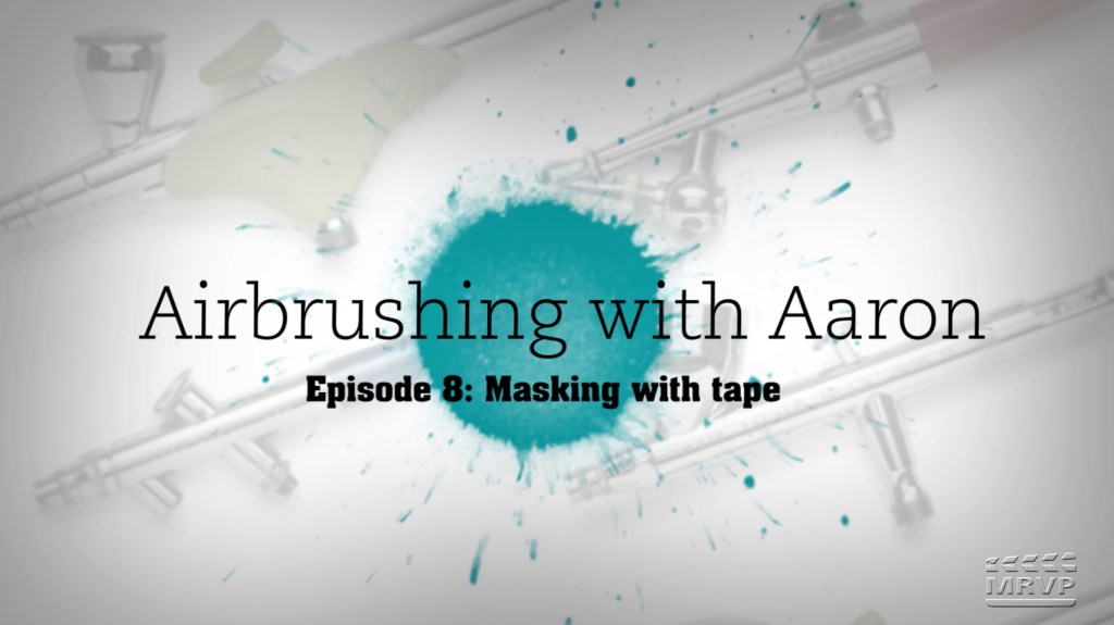 Masking with tape | Airbrushing with Aaron Episode 8
