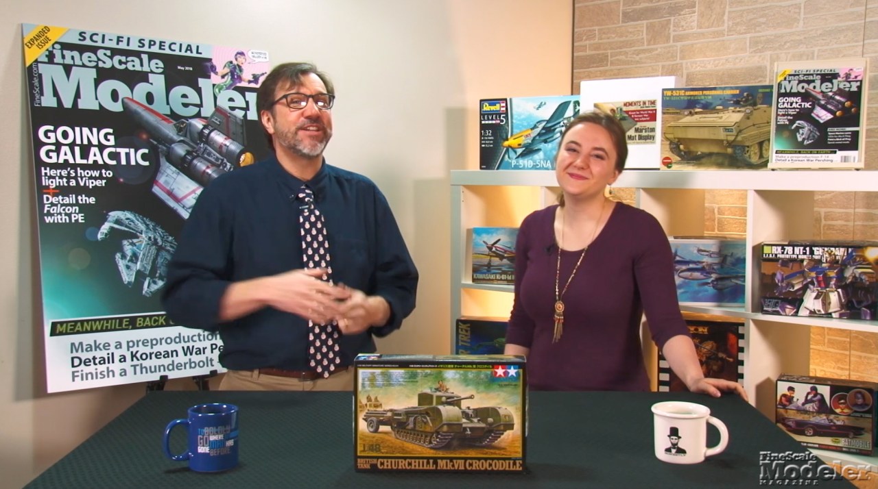 Tamiya 1/48 scale Churchill, Eduard Pe-2, Meng Rubicon, Azur FrRom Gamma, Hasegawa roller