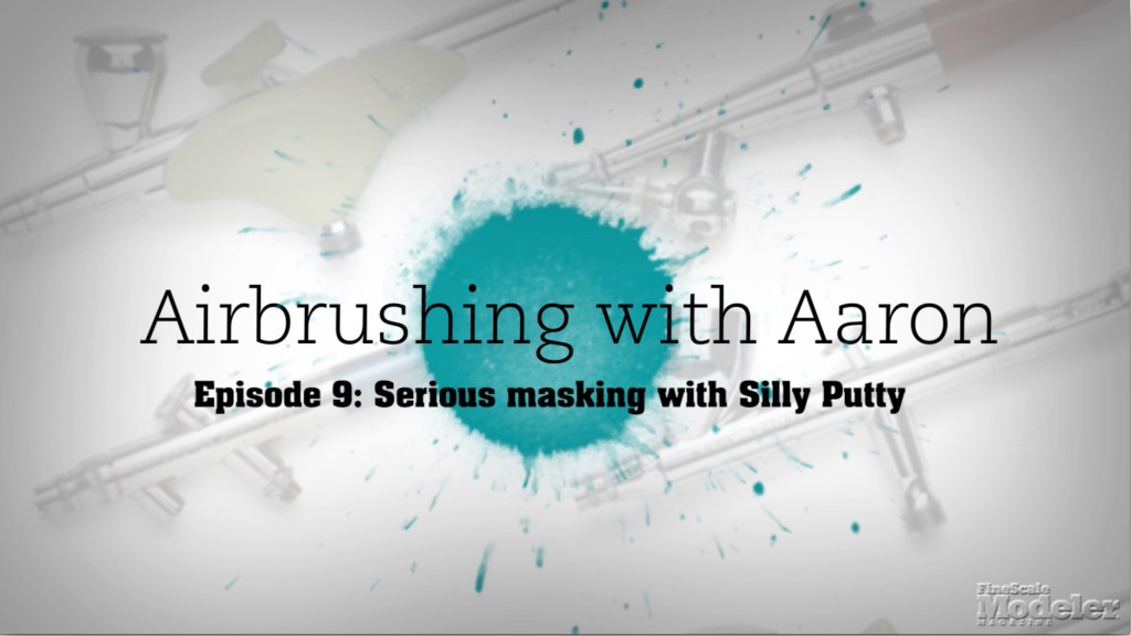 Serious masking with Silly Putty | Airbrushing with Aaron Episode 9