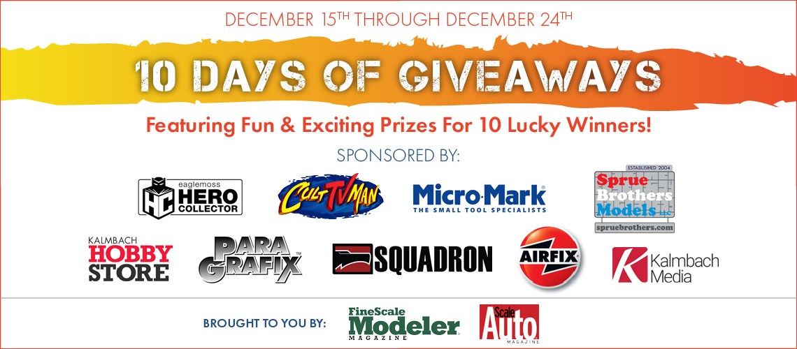 10 Days of Giveaways Winners