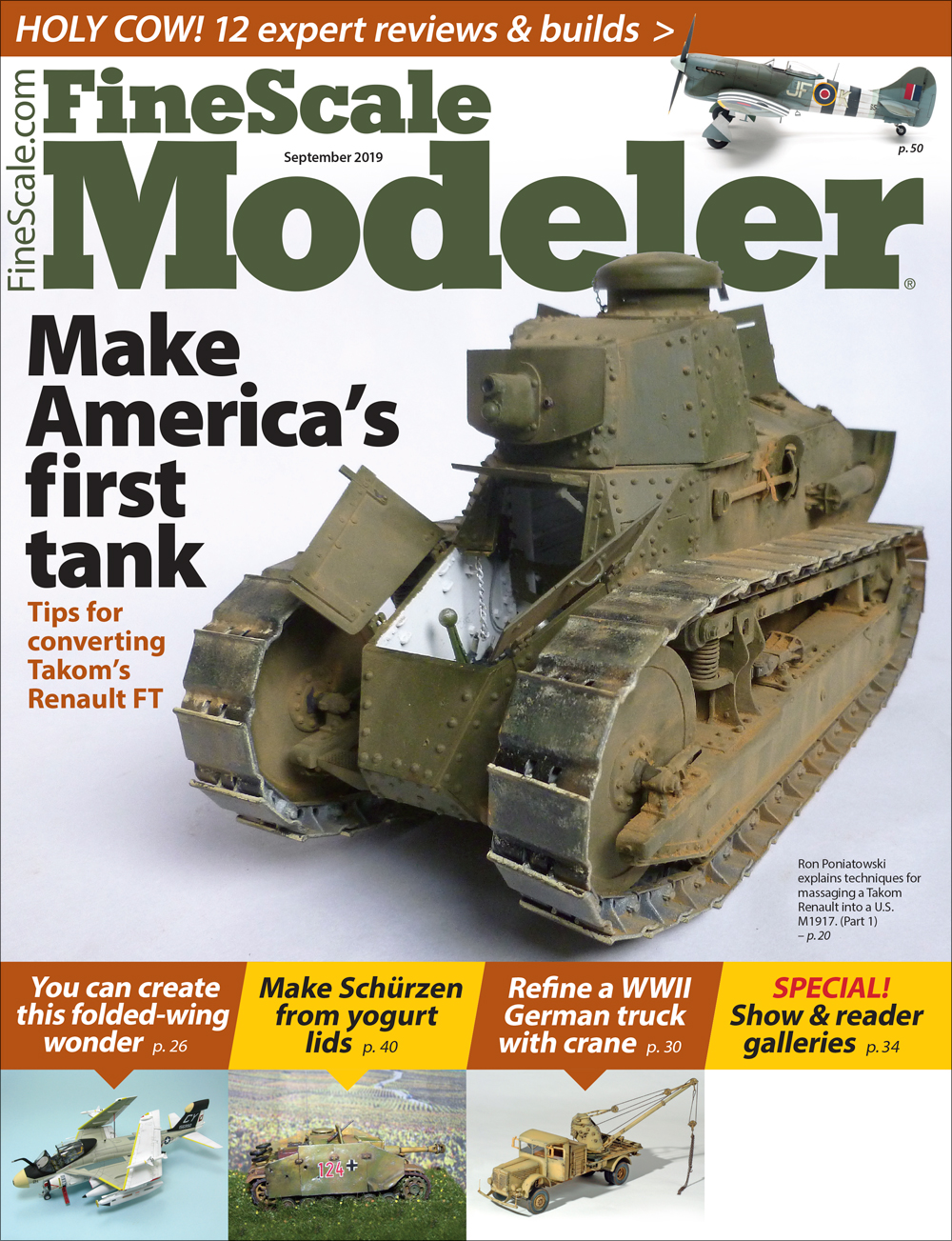 September 2019: Make America’s first tank