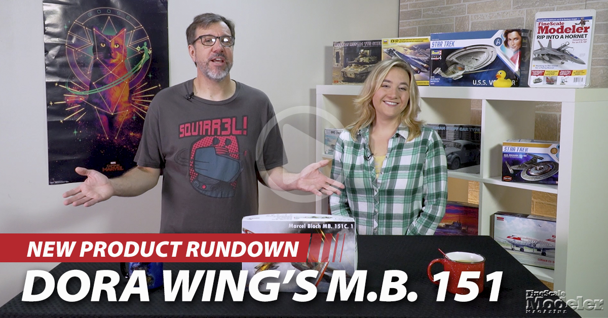 Dora Wings’ Marcel-Bloch MB. 151, MiniArt’s M3 Lee, Airliner Decals, & Zvezda’s Pe-2
