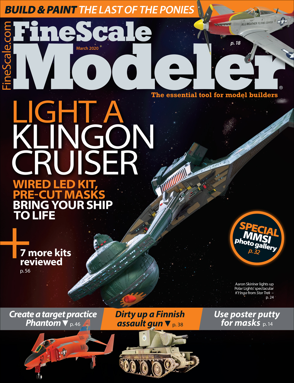 March 2020: Light a Klingon Cruiser