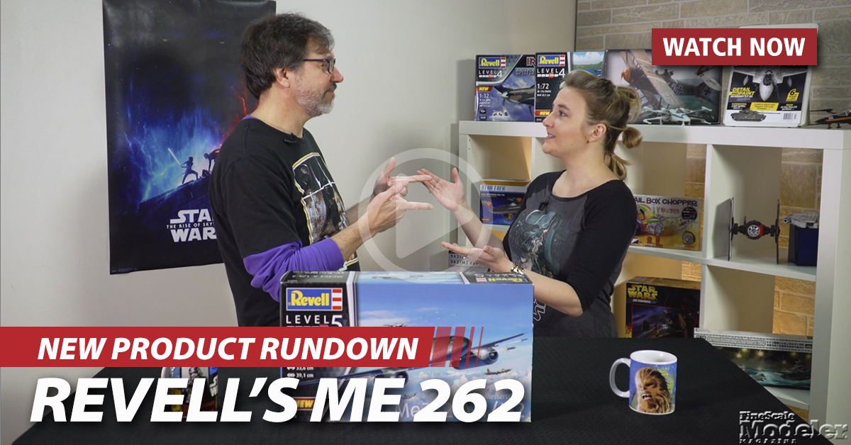 Revell’s Me 262, Italeri’s Newest    F-35B, Helpful Books, Academy’s God Phoenix, & Takom’s Jagdtiger