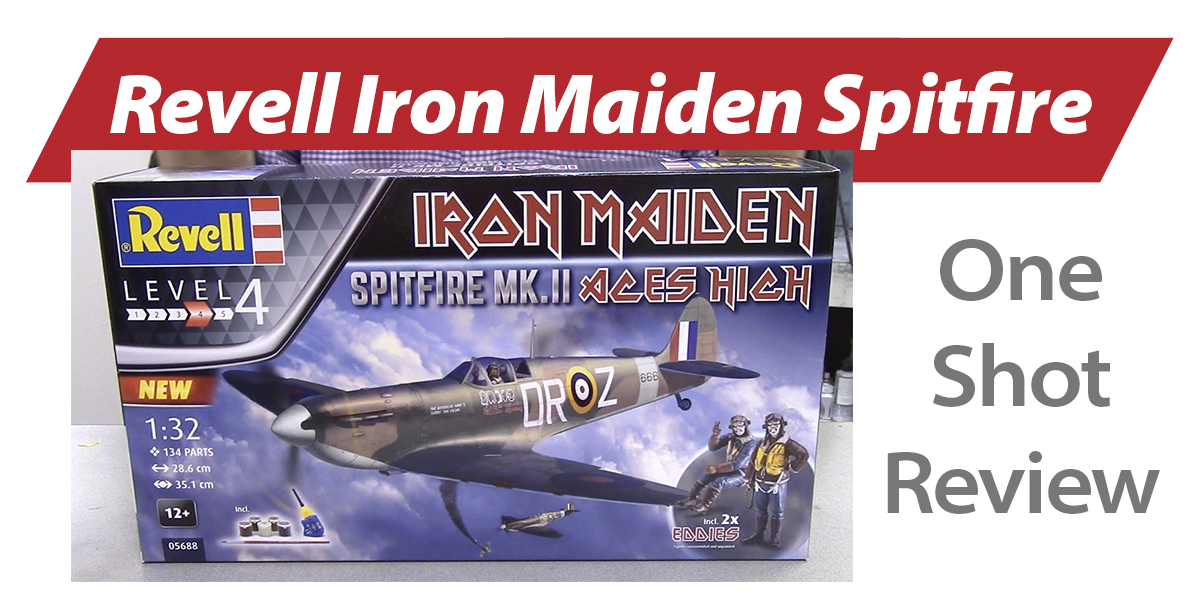NPRD One Shot: Revell Germany Iron Maiden Spitfire Mk.II