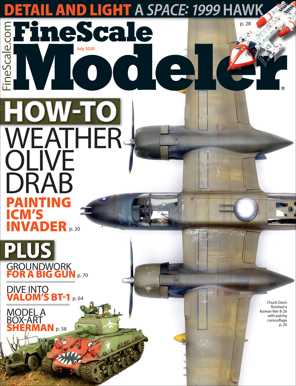 July 2020: How to weather olive drab