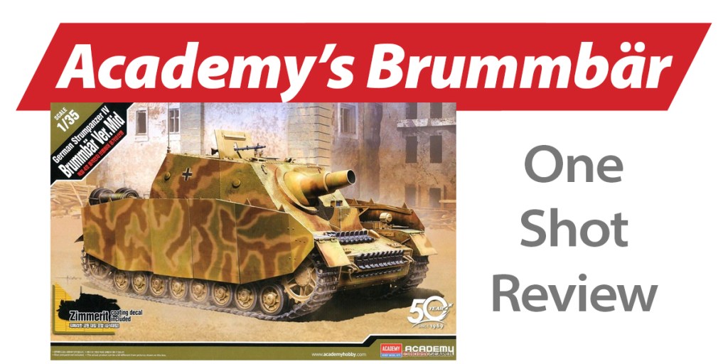 NPRD One Shot: Academy Sturmpanzer IV Brummbär