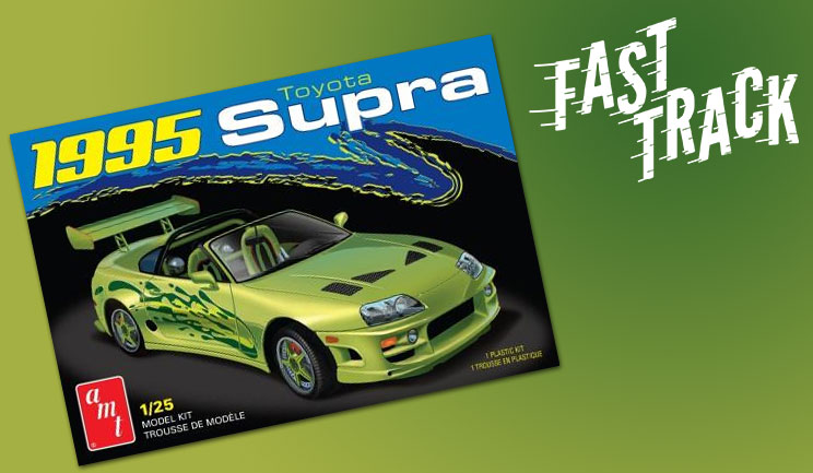 Fast Track: AMT 1995 Toyota Supra model car kit