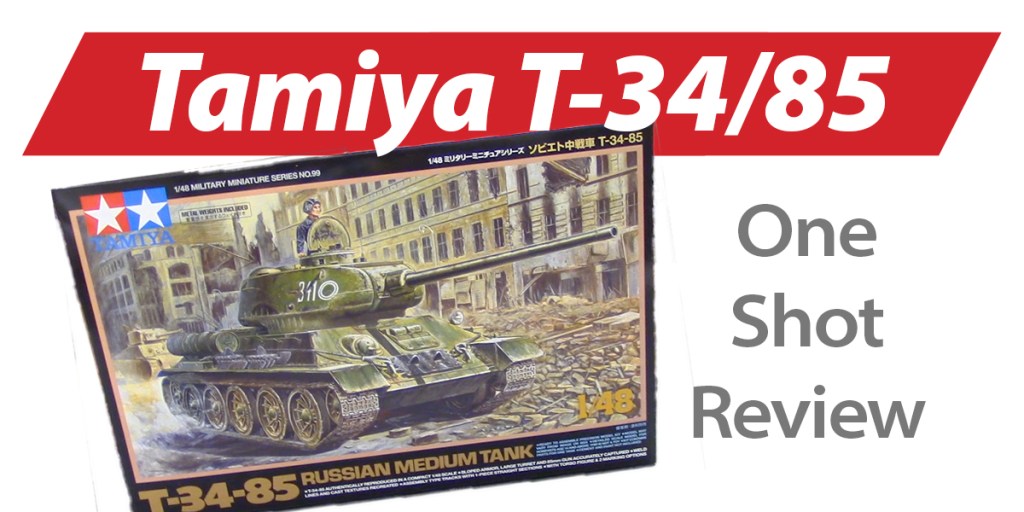NPRD One Shot: Tamiya T-34/85 tank