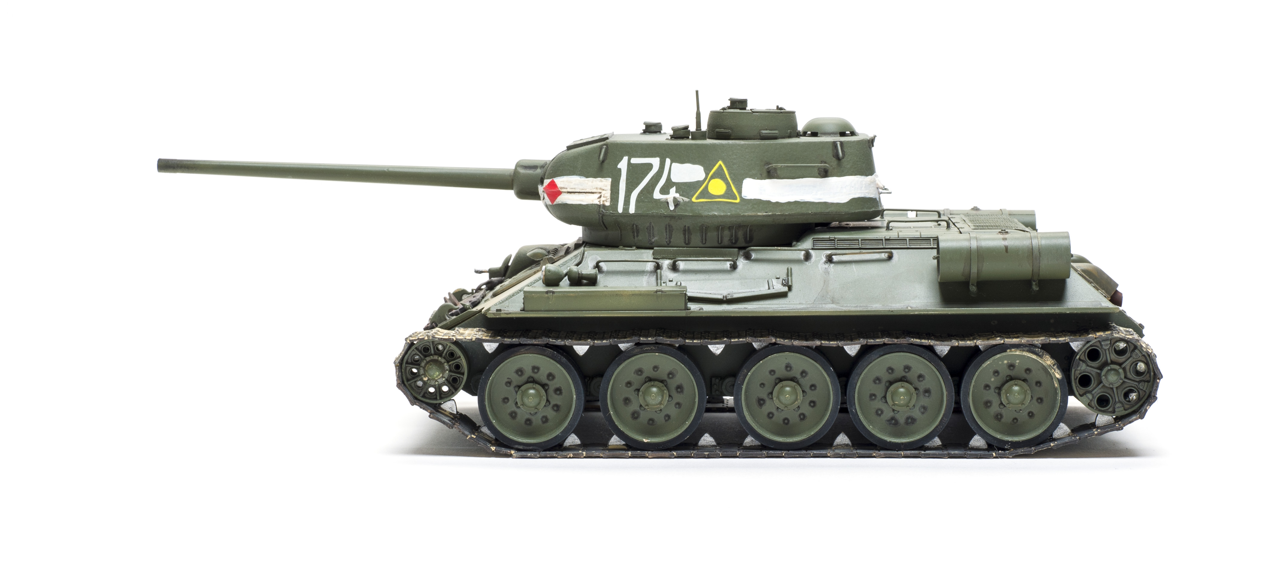 週刊デル・プラド バトルフィールド T-34-85 TANK 1/60 Ryefield T-34/85 No. 174 Factory – FineScale Modeler