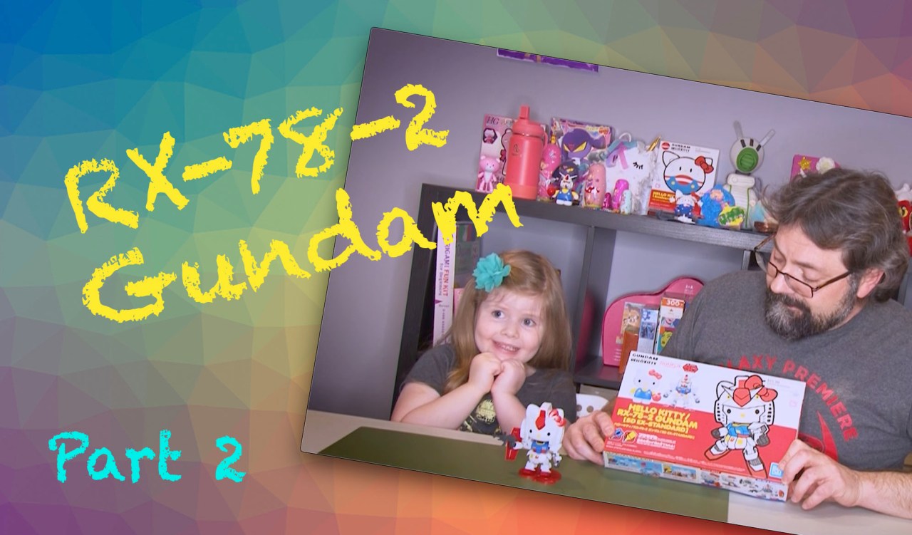 Building Models with ShuShu: Bandai RX-78-2 Gundam