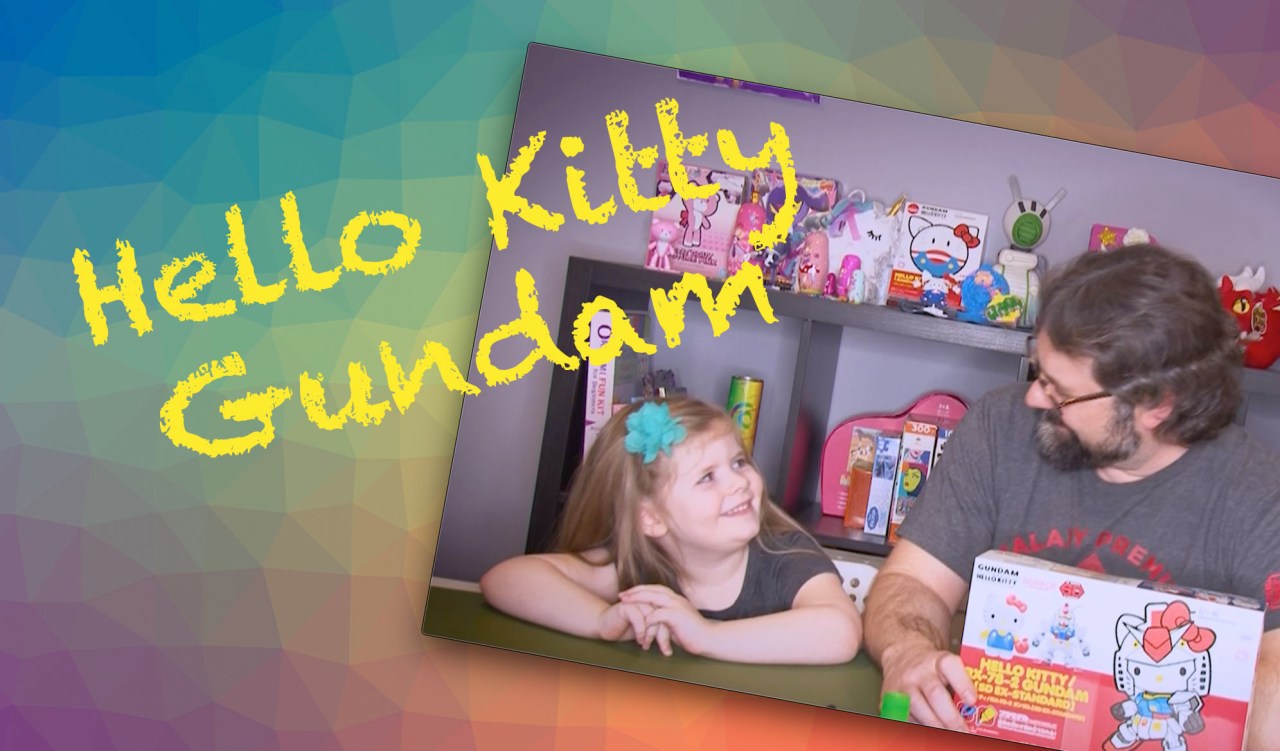 Building Models with ShuShu: Bandai Hello Kitty Gundam