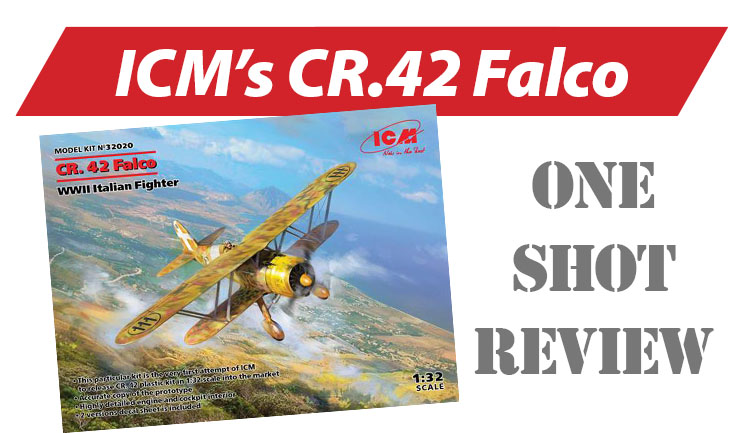 NPRD One Shot: ICM CR.42 Falco
