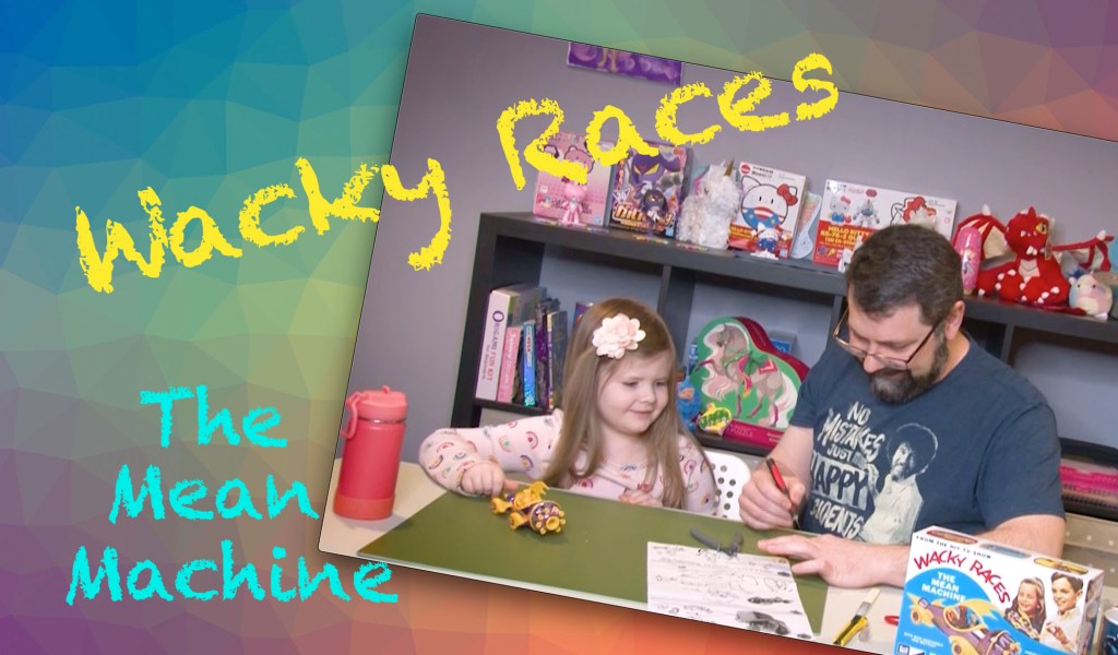 Building Models with ShuShu: MPC’s Wacky Races cartoon car