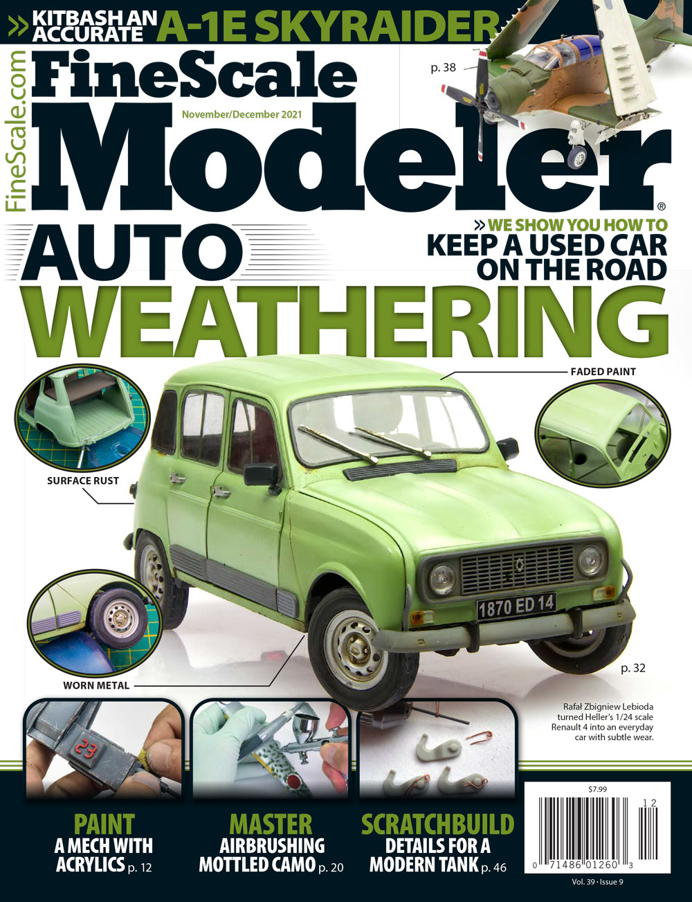 November/December 2021: Weather scale model cars like a pro
