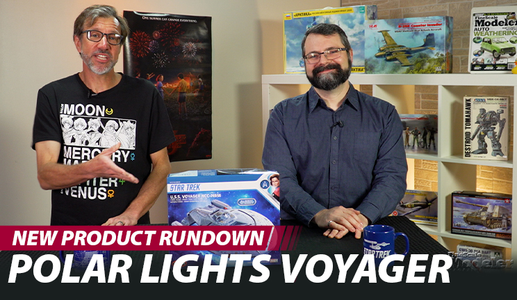 Unboxing the Polar Lights Voyager, Eduard Sopwith Camel, NuNu Porsche 935, and Takom Wiesel scale model kits